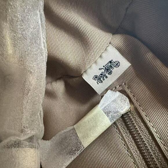 Coach Rowan Satchel Crossbody Bag With Sketch Print In Chalk Leather CAK19 NWT - Picture 9 of 13